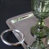 Rechthoekig RVS Dienblad met Ringen