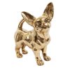 Ornament Chihuahua Hond Messing - Afbeelding 3