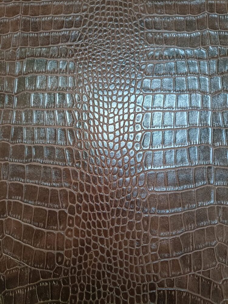 5 Costa Nova Kunst Krokodillenleer Placemats Bruin - Afbeelding 2
