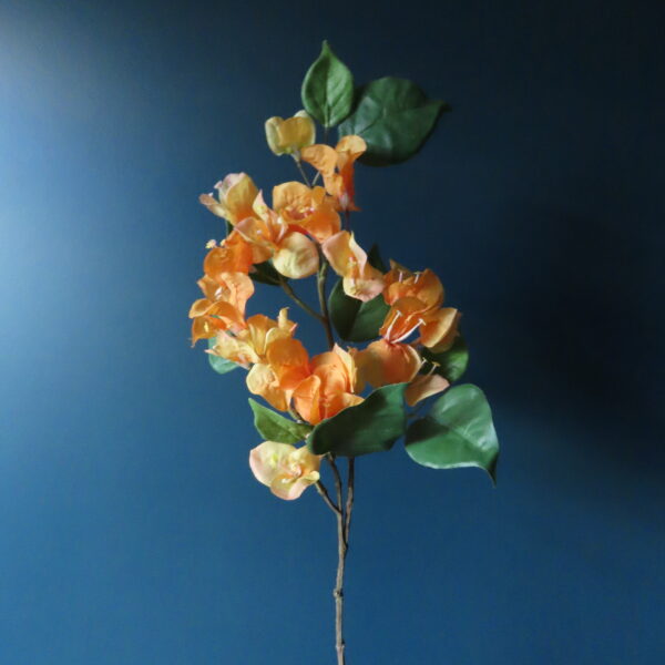 Kunst Zijde Bloem Bougainvillea Oranje/Geel