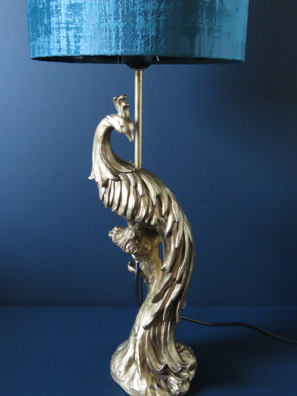 Tafellamp Voet Design Pauw Brons