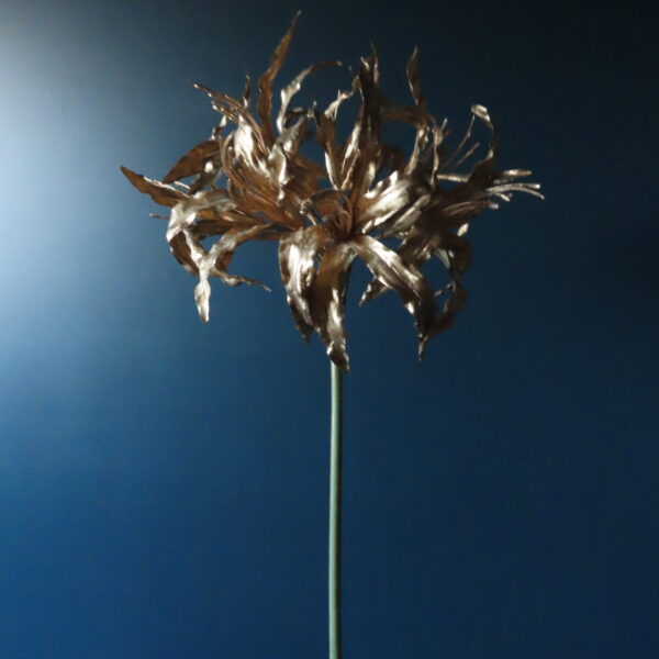 Kunst Bloem Nerine/Kliplelie Goud - Afbeelding 2