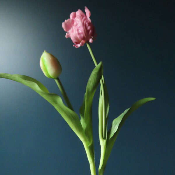 Groene Tulpen Vaas Chloë met Tulpen en Bloemen - Afbeelding 19