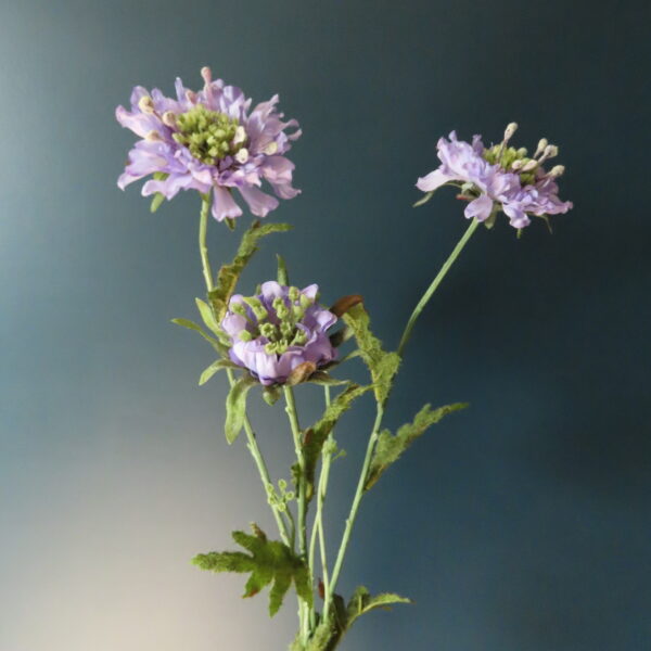 Kunst Zijde Bloem Scabiosa Lavendel