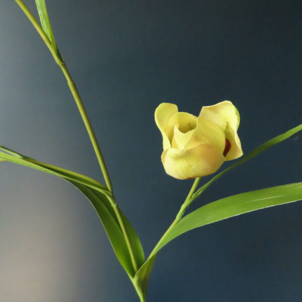 Kunst Zijde Bloem Himalaya Fritillaria Cirrhosa Geel - Afbeelding 3