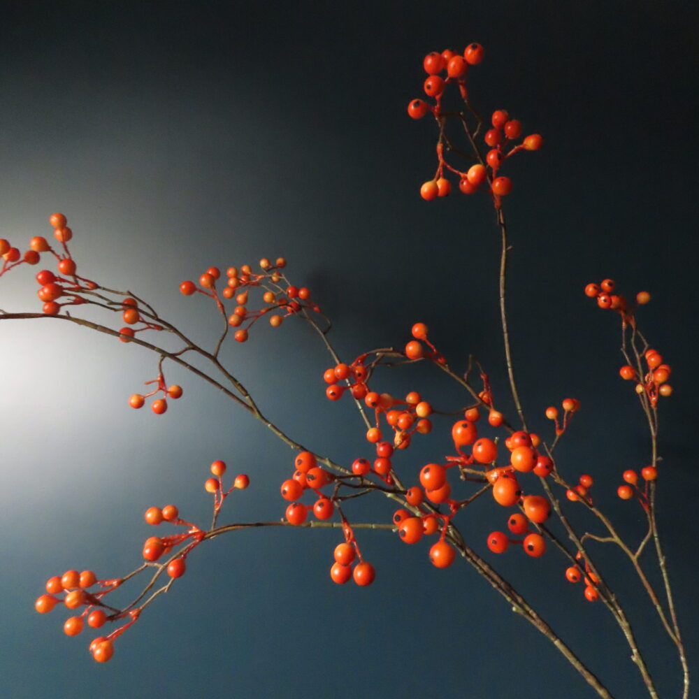 Kunst Tak met Oranje Bessen - Afbeelding 2