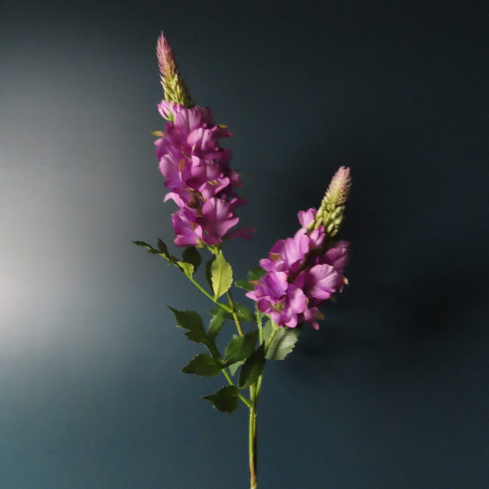 Kunst Zijde Bloem Floxglove Lila/Paars - Afbeelding 2