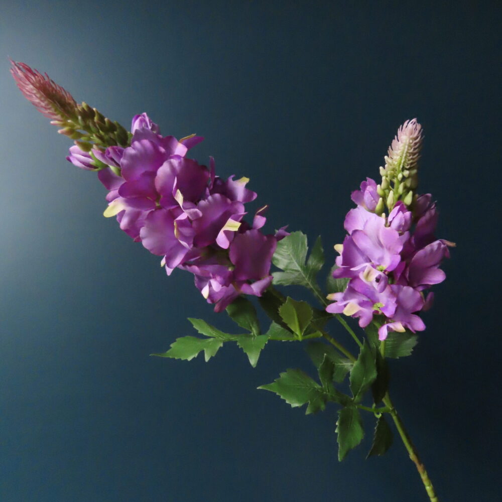 Kunst Zijde Bloem Floxglove Lila/Paars