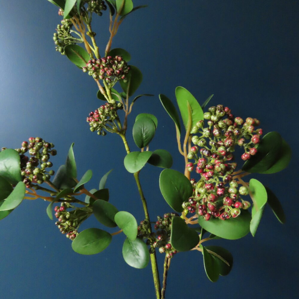 Kunst Treur Bessen Tak met Rode/Groene Bessen - Afbeelding 2