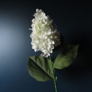 Kunst Zijde Pluim Hortensia Wit